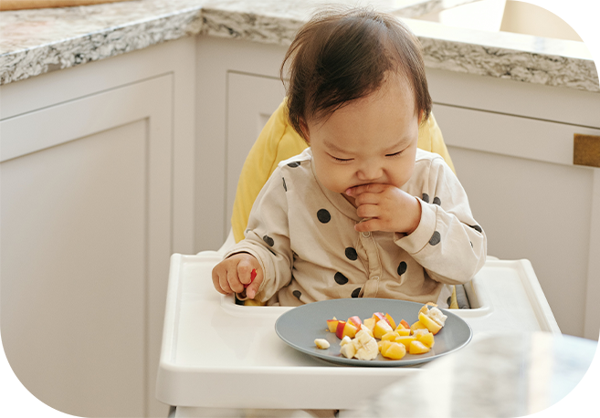 Alimentación complementaria en bebés